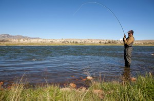 Как рыбачат на реке Ока