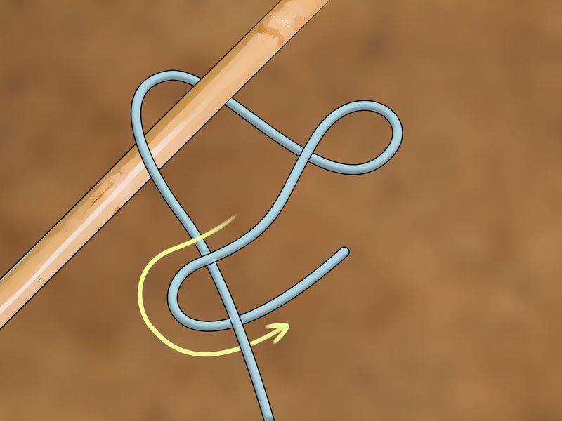 Способ вязания  хирургического  узла
