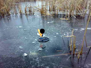 Ловля щуки по последнему льду  