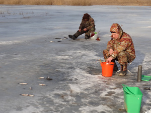 Ловля рыбы в декабре со льда