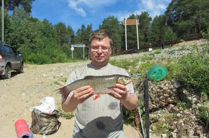 Летняя рыбалка на озерах  Кирова