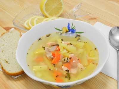 Рецепт суп из форели со сливками рецепт с фото