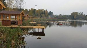 Рыбацкая деревня в Юрлово