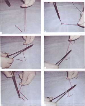 Как завязать простой хирургический узел